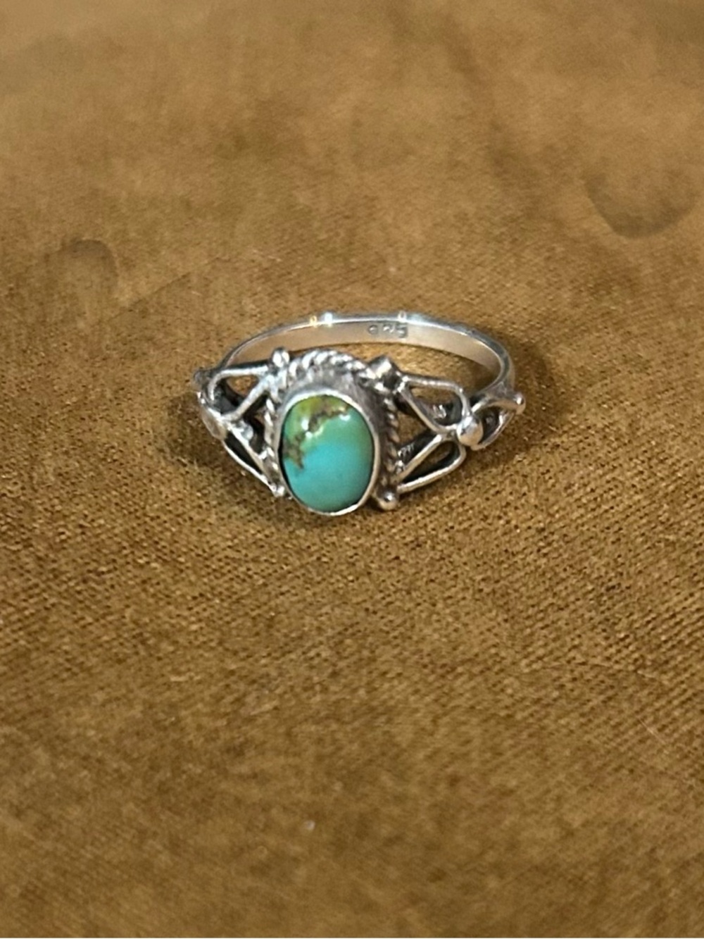 Sterling Silver Turquoise Stone Ring